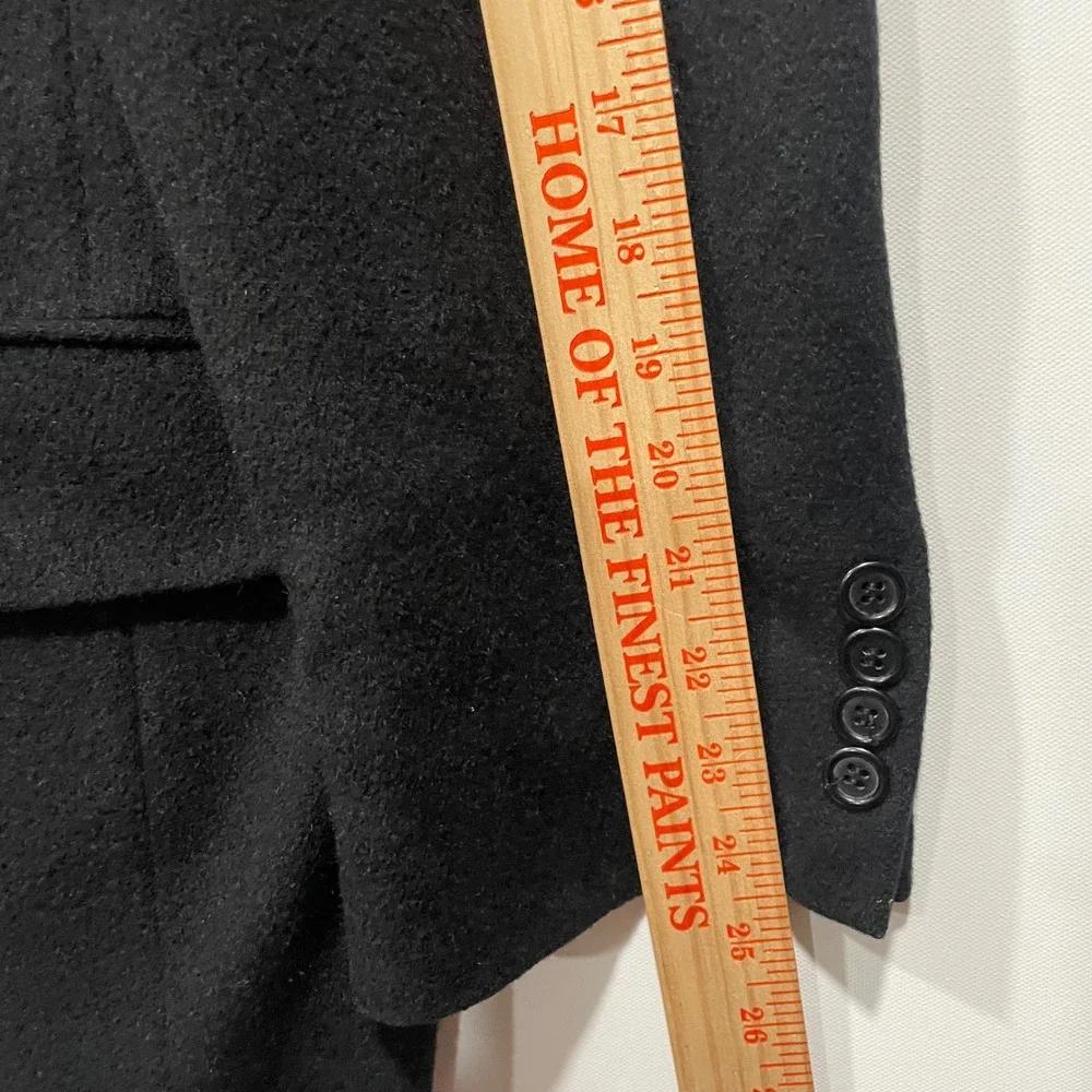 Evan‎ Picone Black CamelHair Blazer Mens 44R